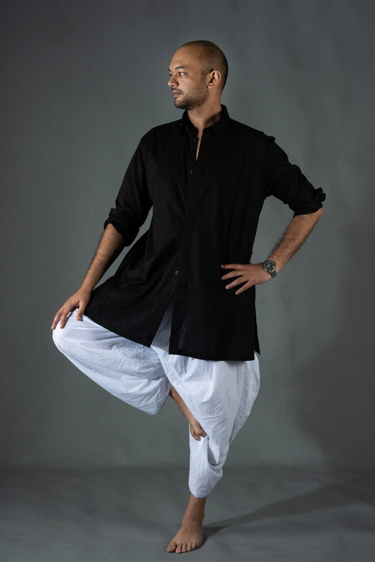 Linea Dhoti - White