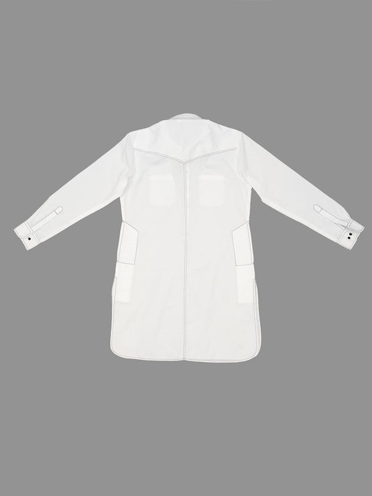 Linea Pathani Set Mini- White on Black