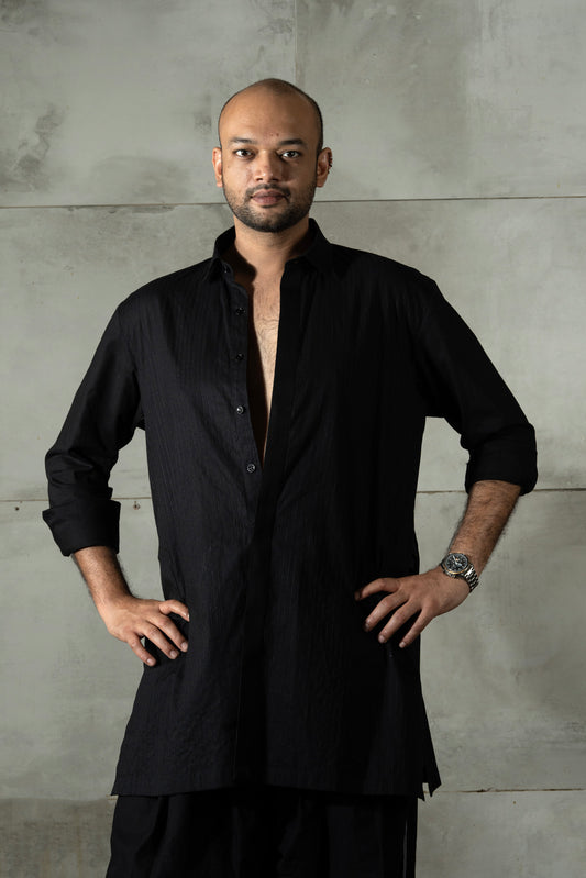 Zenith Kurta - Black