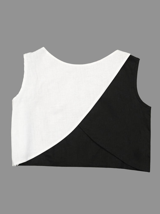 Eclipse Crop Mini - Black (reversible)