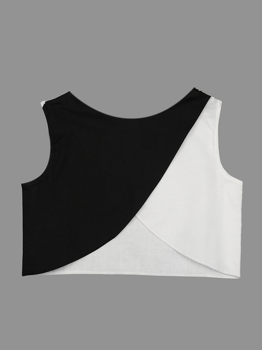 Eclipse Crop - White