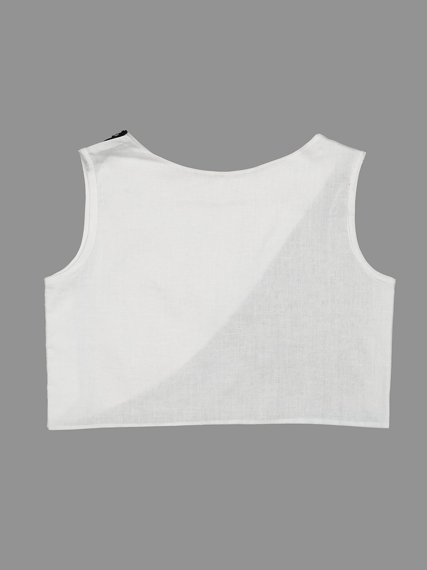 Eclipse Crop Mini - White (reversible)